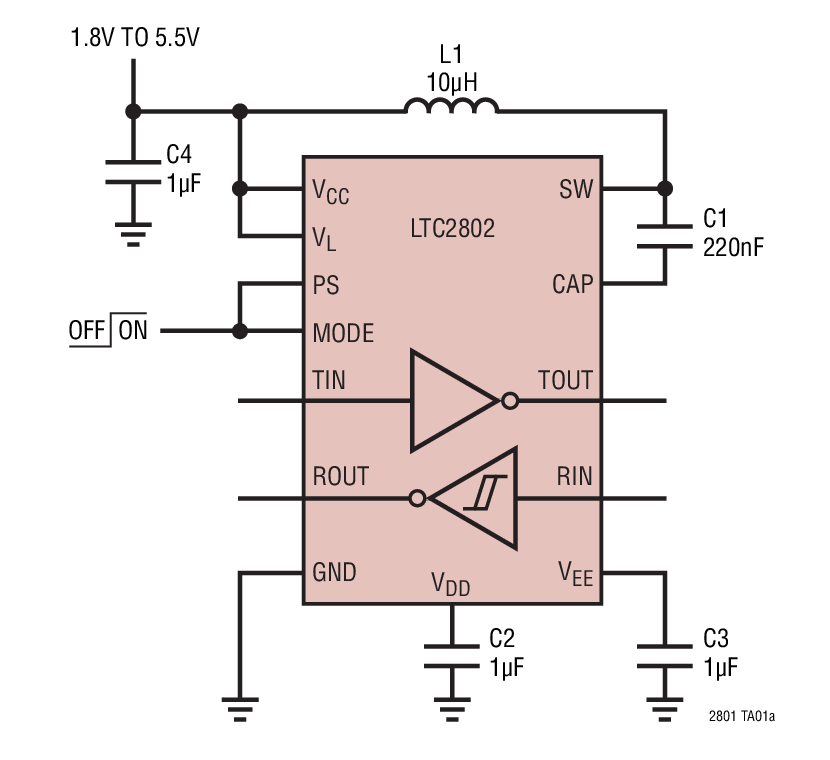 LTC2801Ӧͼһ